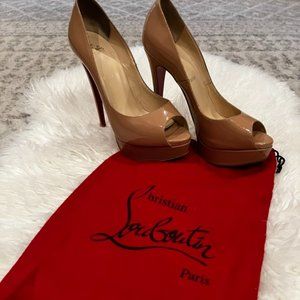 Christian Louboutin Lady Peep Nude EU39